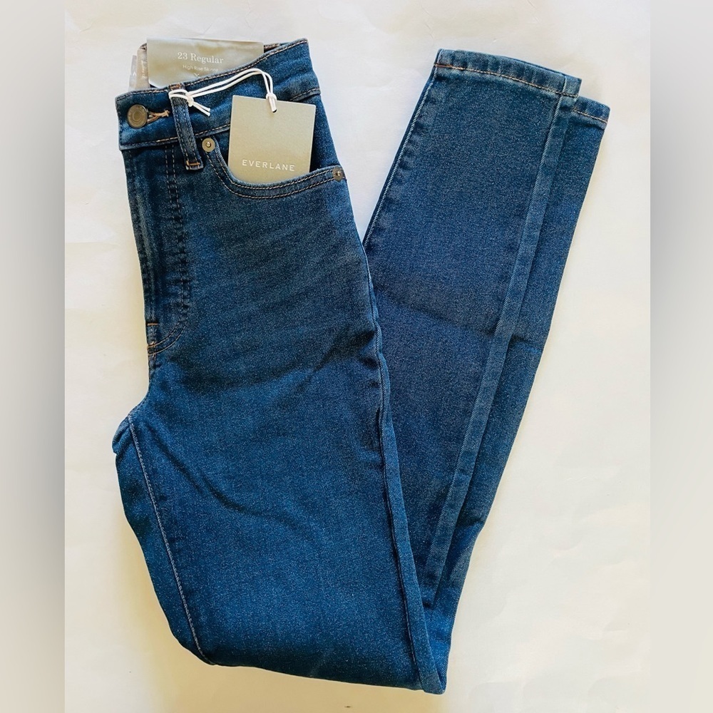 Everlane Authentic Stretch High Rise Skinny Jean NWT 23